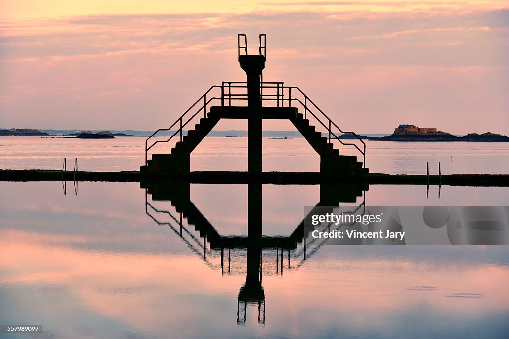 Saint Malo swimming pool