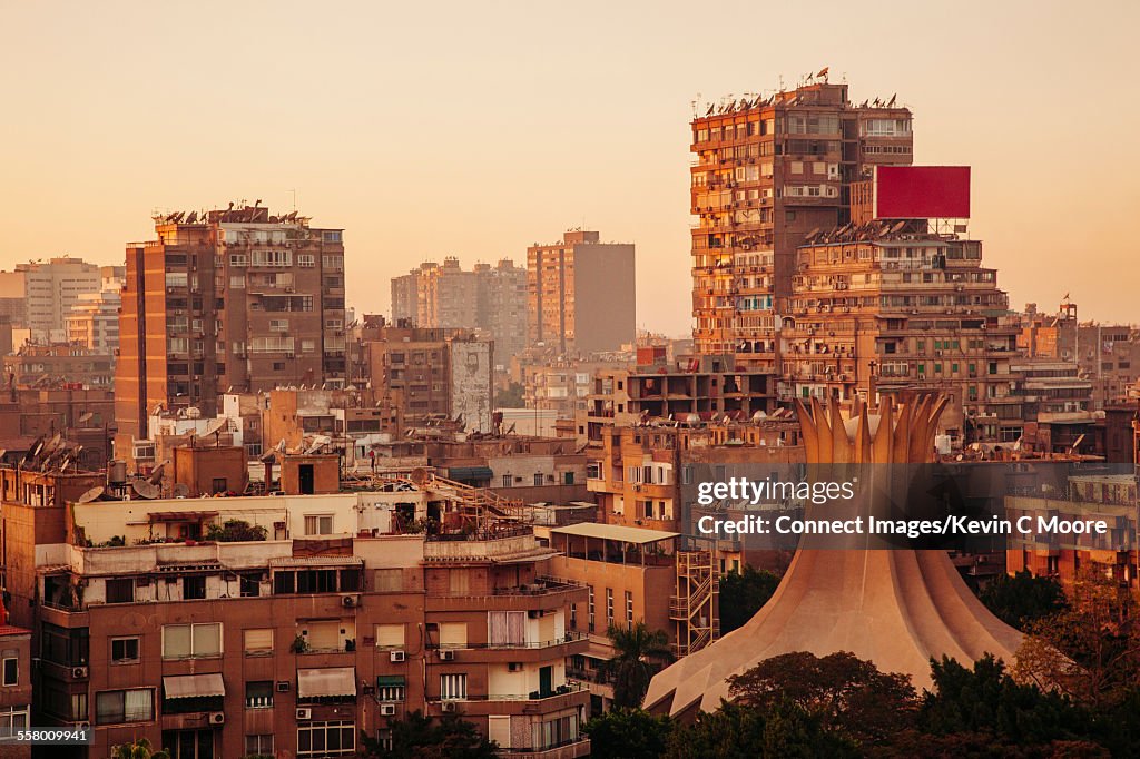 Cityscape on Gezira Island, Cairo, Egypt