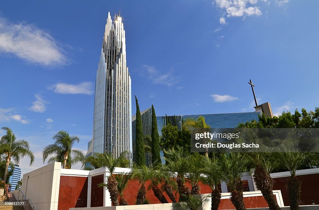 Memorial gardens at the Crystal Cathedral Church