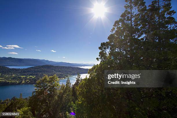 Lago Nahuel Huapi, As Seen From Cerro Campanario, San Carlos De Bariloche, Nahuel Huapi National Park, Rio Negro, Argentina