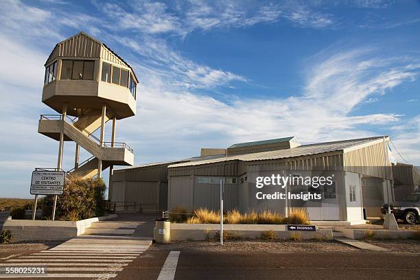 Visitor Centre On Istmo Carlos Ameghino, Peninsula Valdes, Chubut, Argentina