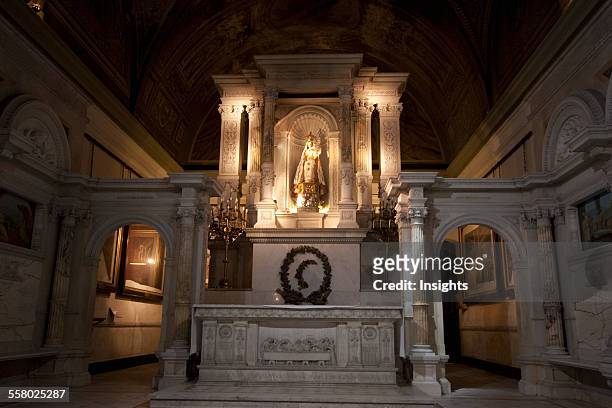 Neoclassical Shrine To The Virgin Mary At The Basilica De Nuestra Señora Del Rosario, Buenos Aires, Capital Federal, Argentina