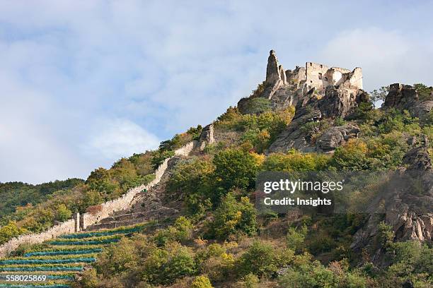 Dunstein 133 Dürnstein Castle Stock Photos, High-Res Pictures, and Images ...