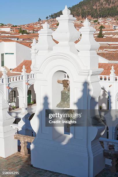 Bell tower of the San Felipe Neri Church, Sucre, Chuquisaca Department, Bolivia