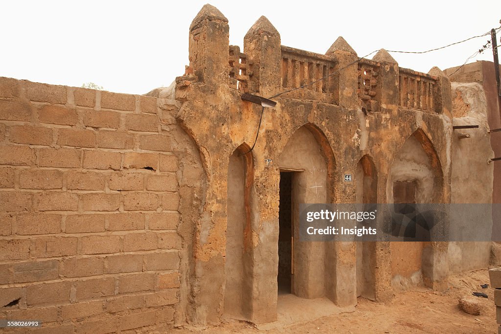 Traditional Architectural Structure In Segou, Mali