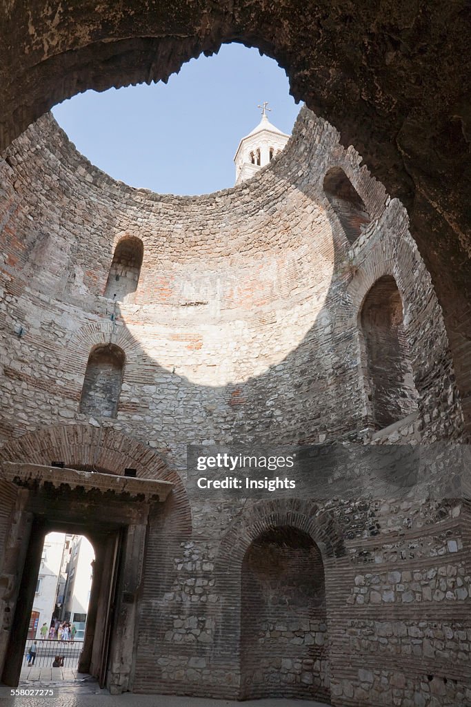 Vestibule Of Diocletian Palace, Split, Split-Dalmatia, Croatia