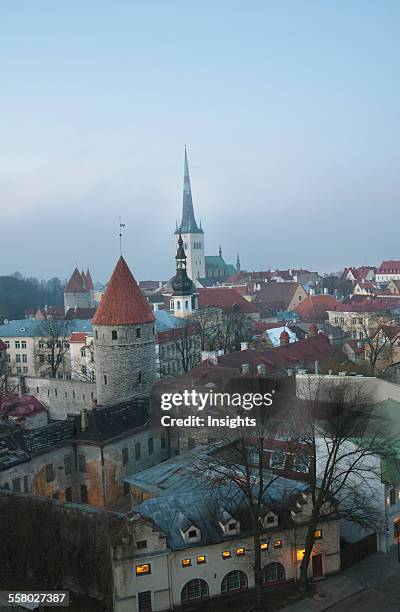 View Of Tallinn From Toompea, Estonia