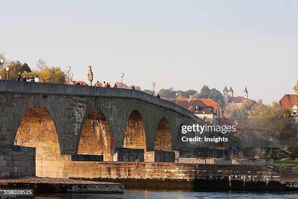 Stone Bridge, Regensburg, Bavaria, Germany