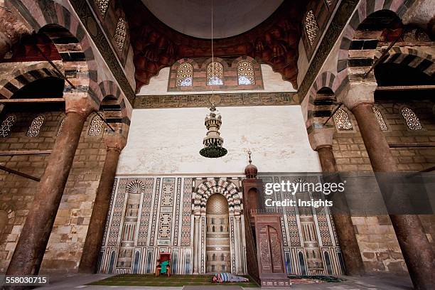 Mihrab And Minbar In The Mosque Of An-Nasr Mohammed In The Citadel Of Cairo, Al Qahirah, Egypt