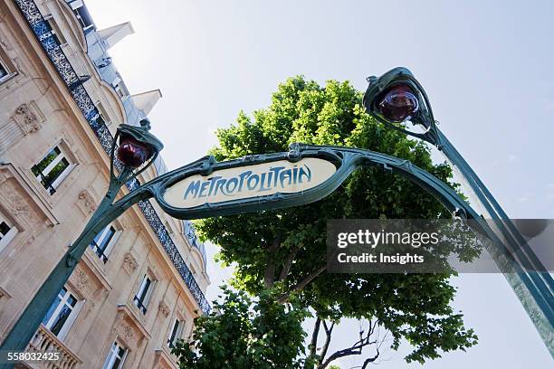 Paris Métro Entrances By Hector Guimard Photos and Premium High Res ...