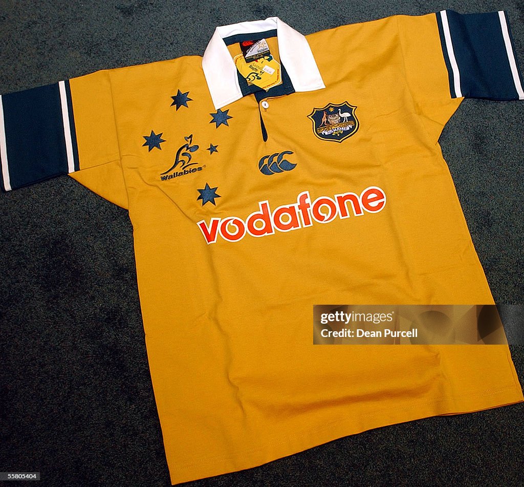 The Australia Rugby Union jersey.