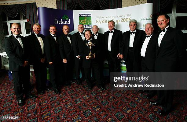 Peter Baker, Hugh Boyle, Des Smyth, Christy O'Connor Jr., Bertie Ahern, Ian Woosnam, Christy O'Connor Sr., John O'Donoghue, John O'Leary, Norman Drew...