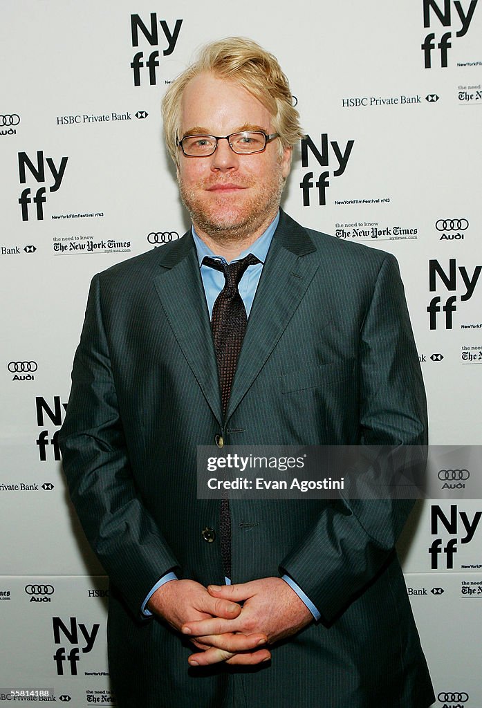 The NYFF Premiere Of Sony Classics "Capote" - Arrivals
