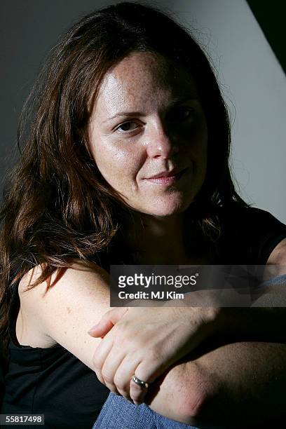 Producer Nira Park poses for a portrait at her office on September 24, 2005 in London, England.