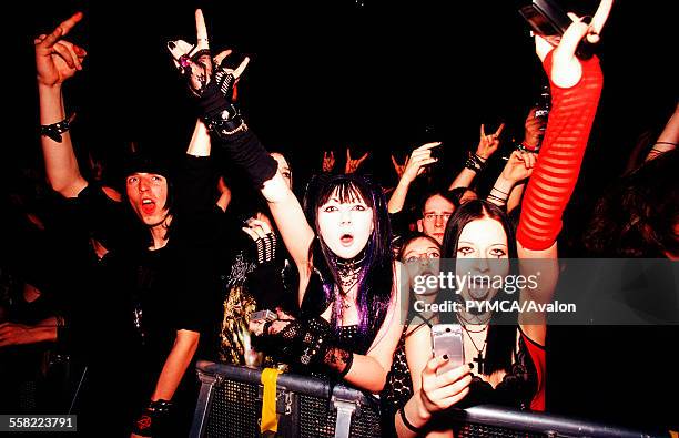 Cradle Of Filth fans, Manchester Academy, UK 2005.