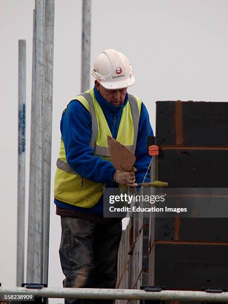 Builder at work