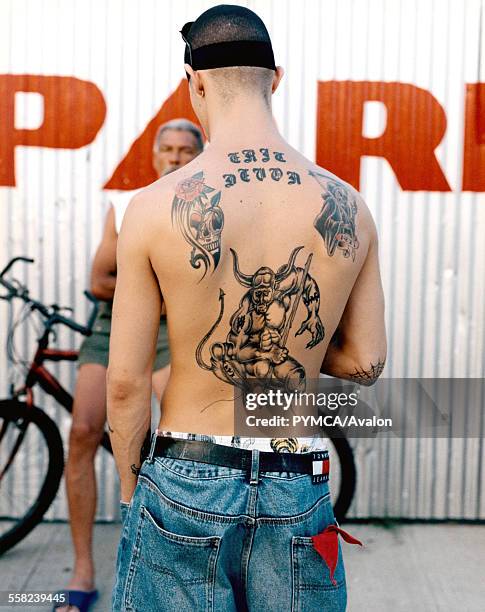 Man with Tattoo.