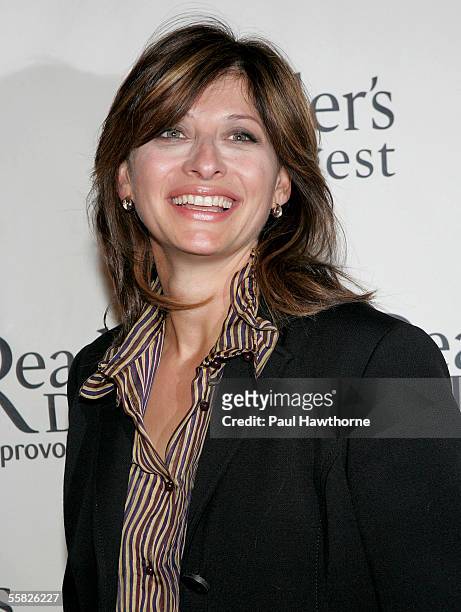 S Maria Bartiromo attends Reader's Digest and the Ad Council's 2nd Annual "Caring Companies" Luncheon at Cipriani's 42nd Street September 29, 2005 in...