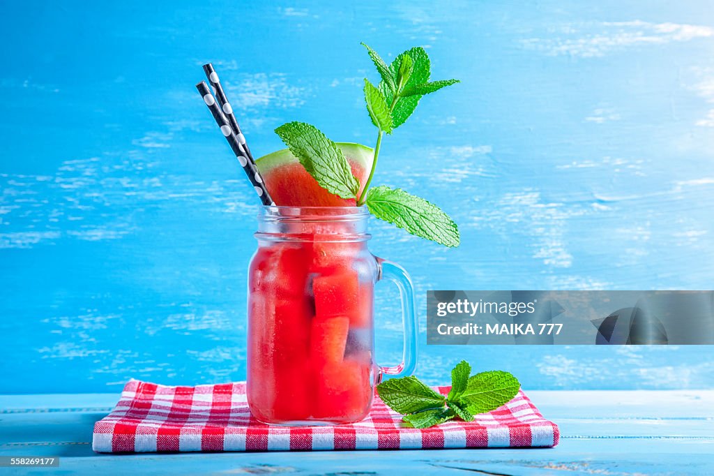 Watermelon detox or infused water