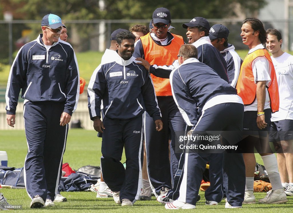 ICC World Xl Squad Training