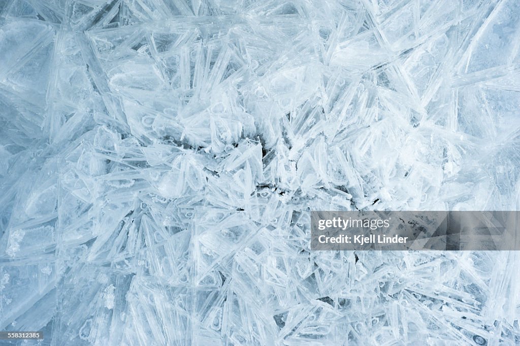 Ice crystals