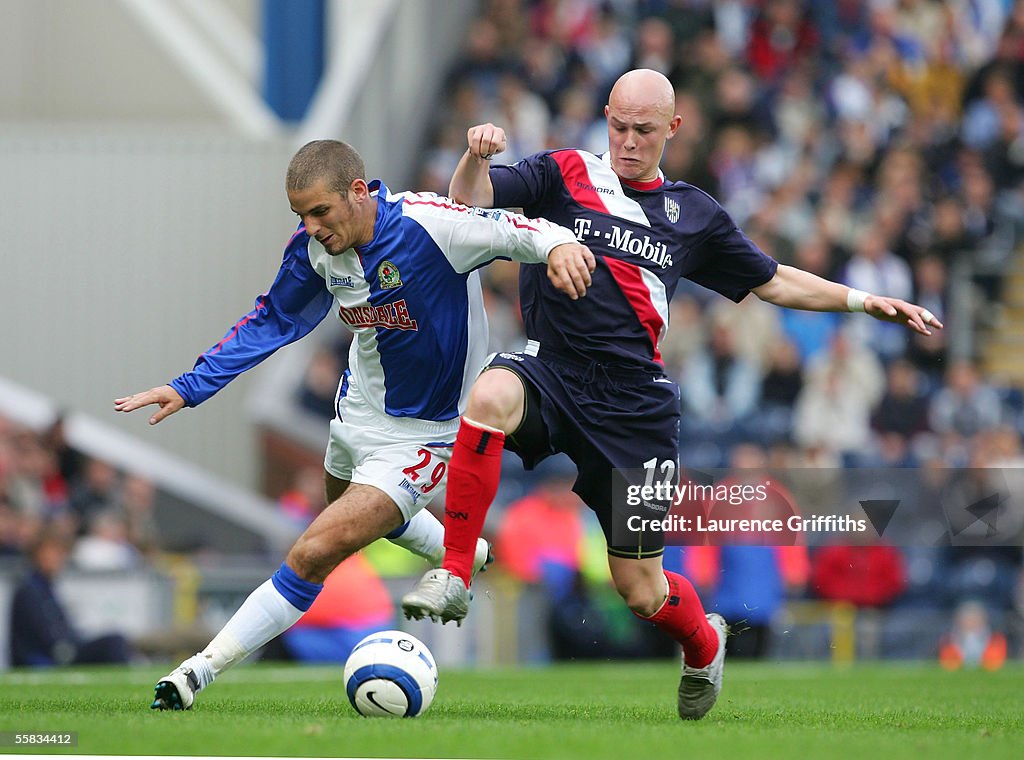 Blackburn v West Bromwich Albion