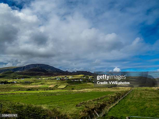 staffin, totternish, isle of skye - glen sligachan 個照片及圖片檔