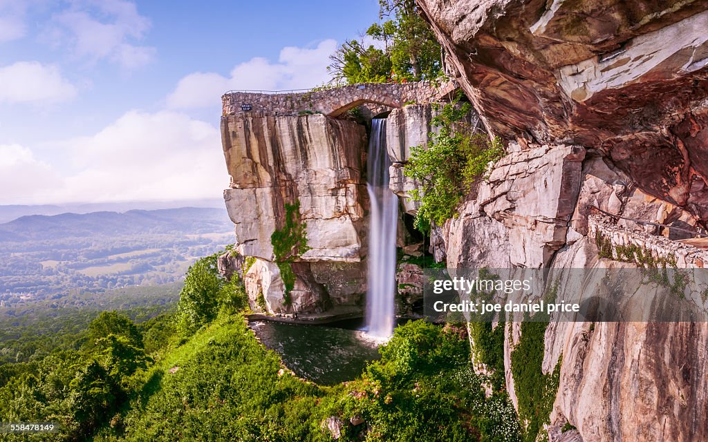 Leap Rocks Lovers Leap Rock City Lookout Mountain Georgia High-Res Stock Photo ...
