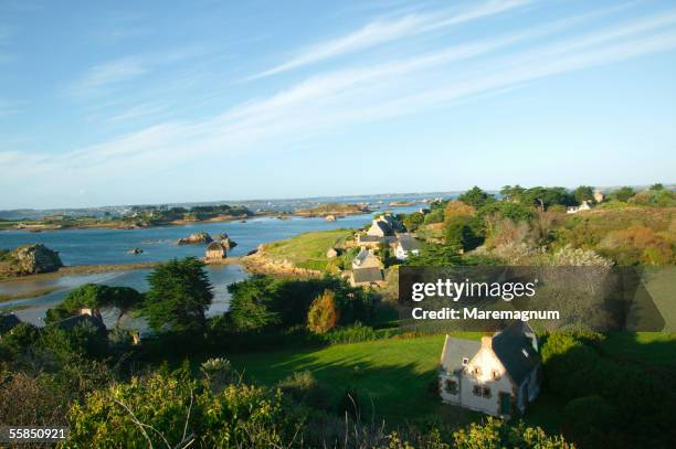 france, bretagne, brittany. brehat island - france fotografías e imágenes de stock