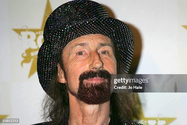 Arthur Brown arrives at the Classic Rock Roll Of Honour, the music magazine's inaugural awards, at Cafe de Paris on October 4, 2005 in London,...