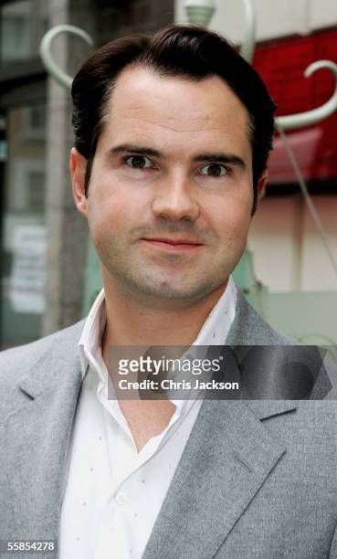 Comedian Jimmy Carr arrives at the The Loaded Laftas Comedy Awards 2005 at Sketch on October 5, 2005 in London, England. The awards are voted for by...