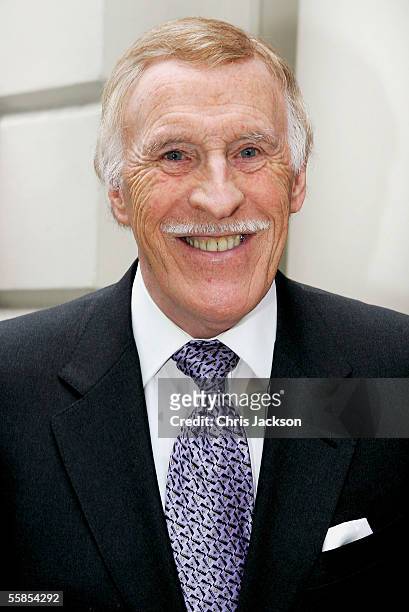 Comedian and TV personality Bruce Forsyth arrives at the The Loaded Laftas Comedy Awards 2005 at Sketch on October 5, 2005 in London, England. The...