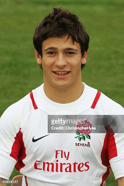 Danny Care pictured during the England Sevens Photocall at the Imperial College Sports Ground on October 3, 2005 in London, England.