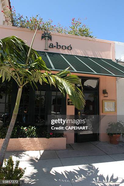 Ta-boo is located on Worth Avenue in Palm Beach, Florida.