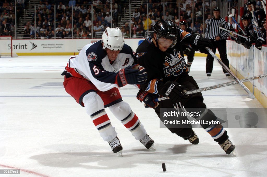 Columbus Blue Jackets v Washington Capitals