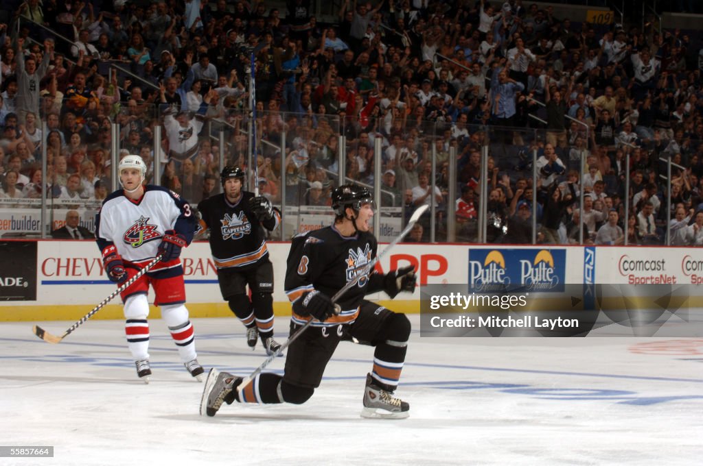 Columbus Blue Jackets v Washington Capitals