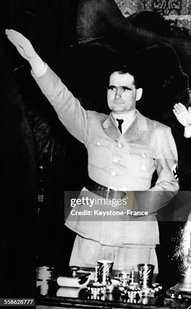 Rudolf Hess en Allemagne circa 1930.