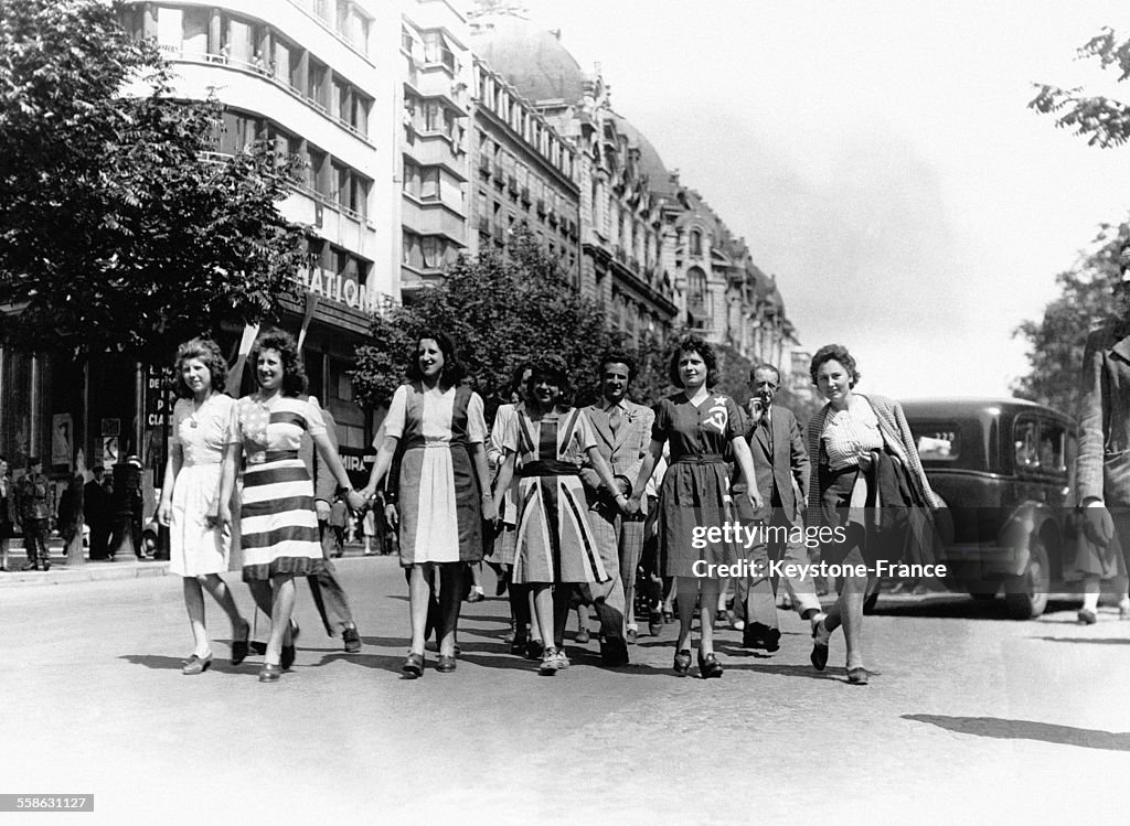 Jour De La Victoire A Paris