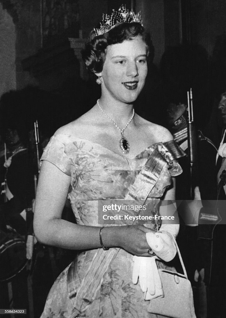 La Princesse Margrethe A 18 Ans