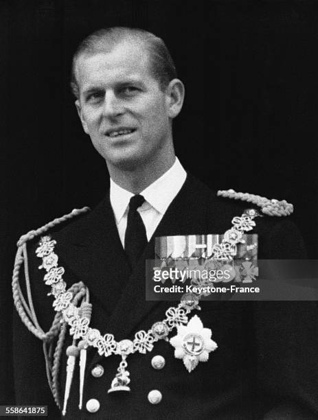Le Duc D'Edimbourg en 1961 au Royaume-Uni.