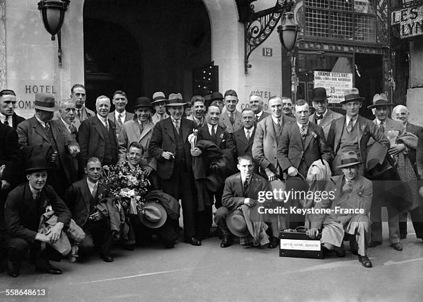 Equipe de football d'Ecosse en 1930.