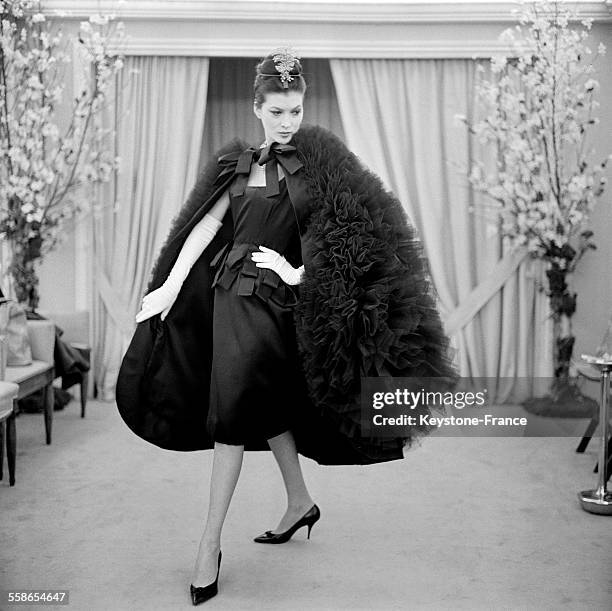 Robe du soir "Parfum de la Dame en noir", par Castillo pour Lanvin, 1960