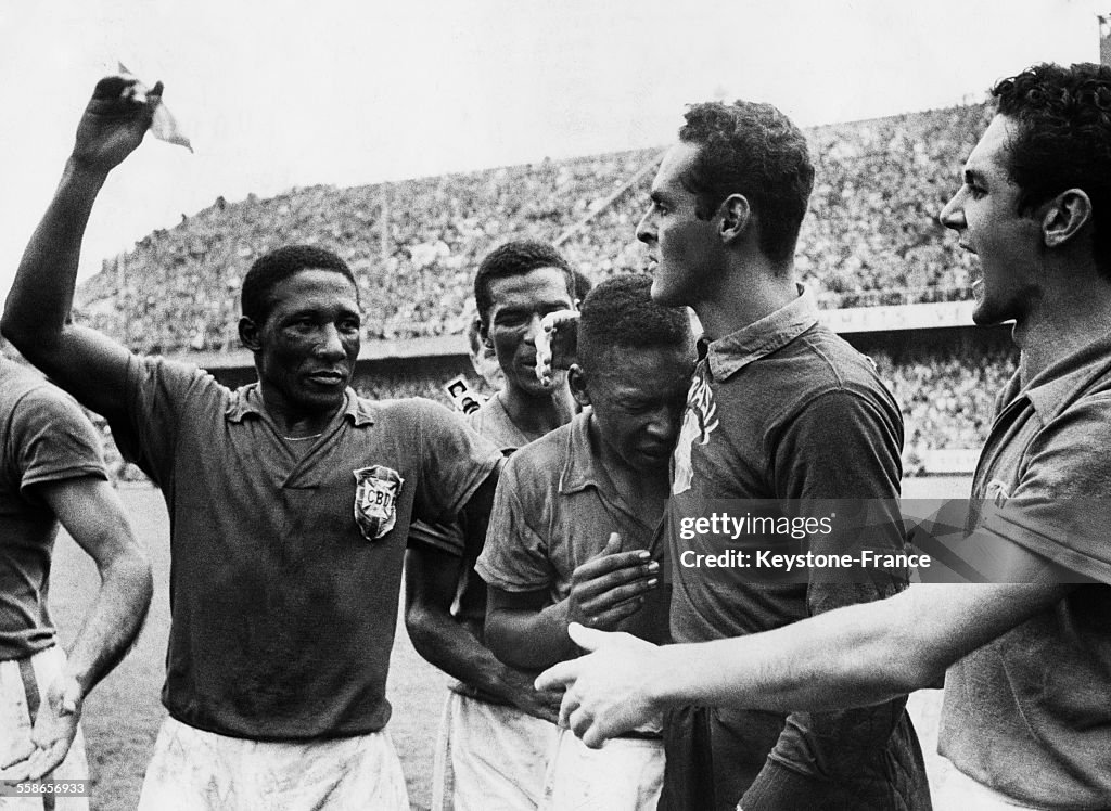 Finale De La Coupe Du Monde De Football, Match Suède Brésil