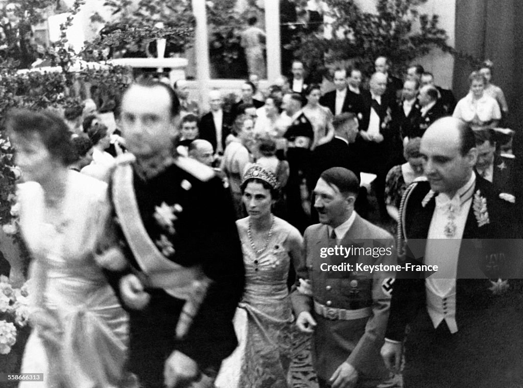 Les monarques yougoslaves reçus avec faste par les Nazis
