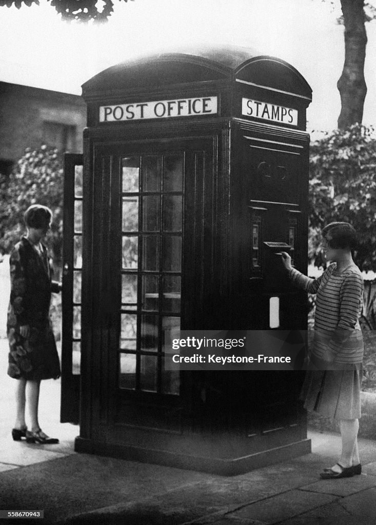 Des kiosques-bureaux de poste installés à Londres