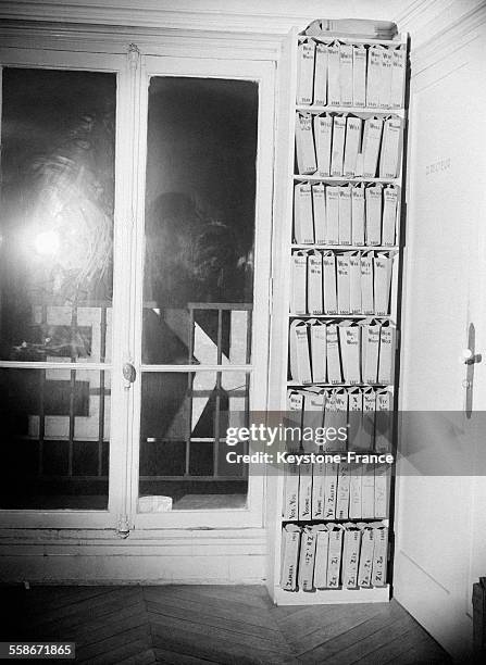 Les archives de l'agence photo Keystone à Paris, France en 1945.