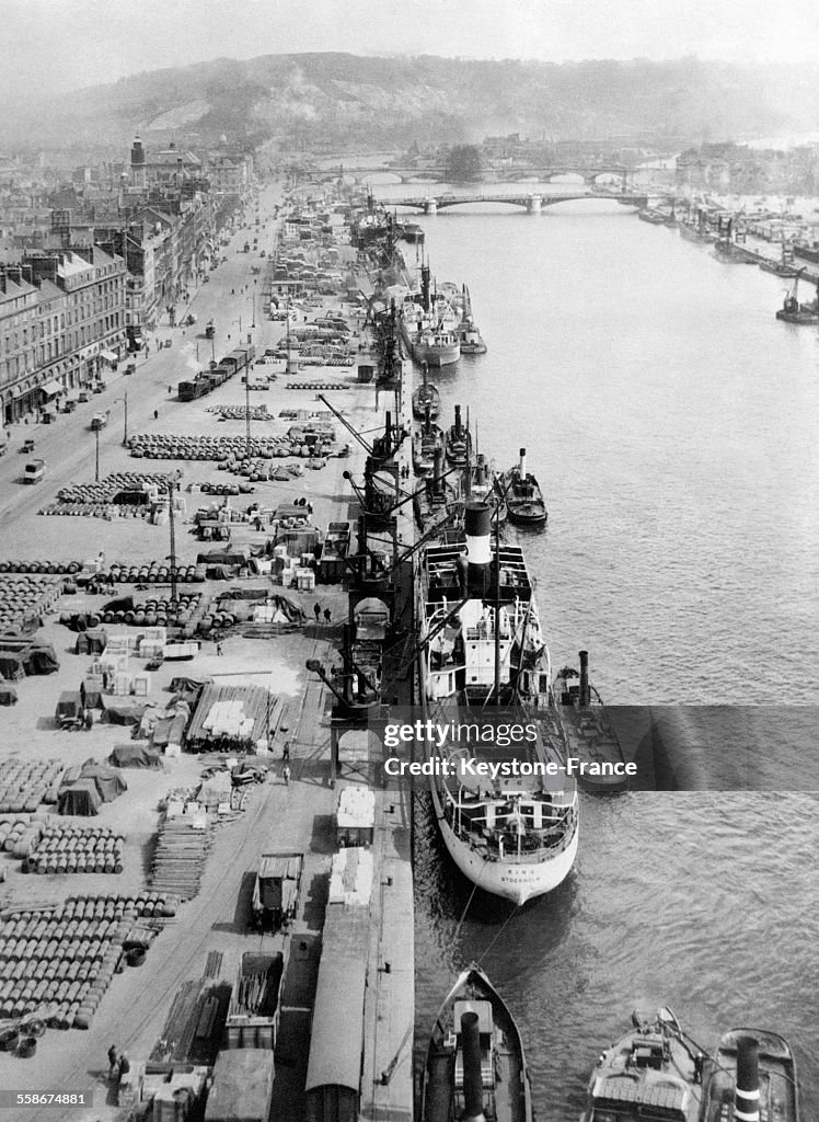 Le port de Rouen