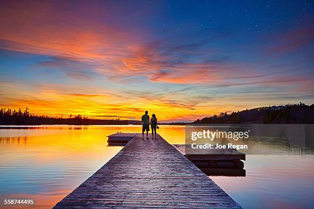 romantic sky. - halifax nova scotia fotografías e imágenes de stock