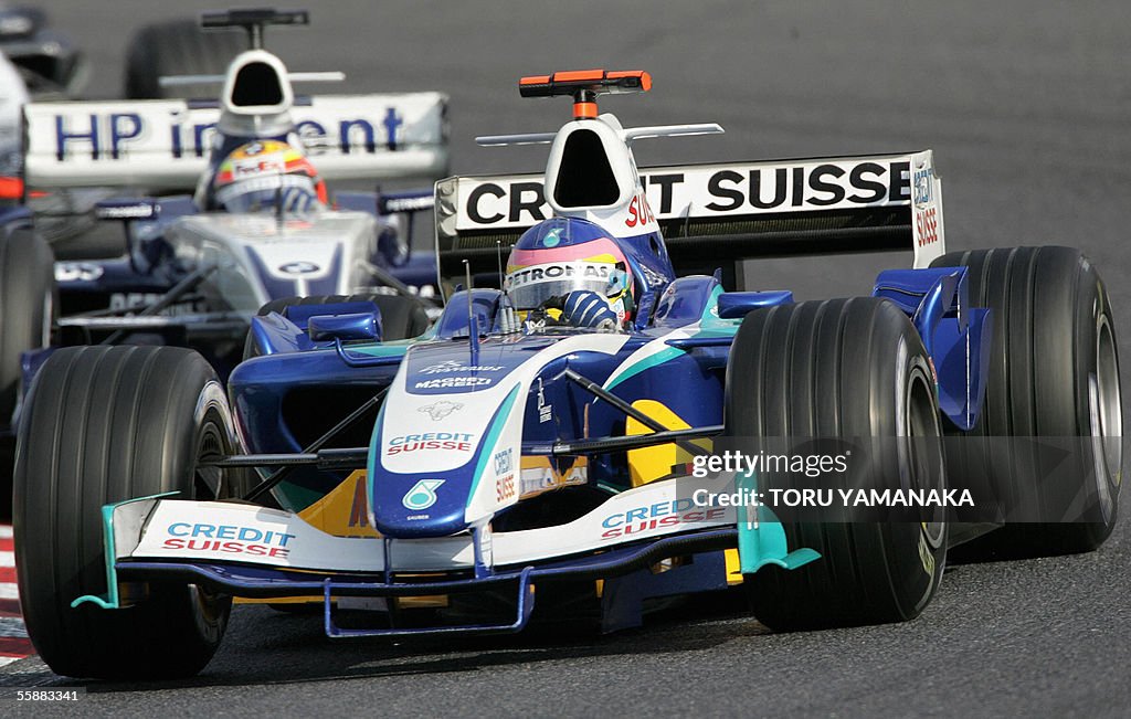 Canadian F1 driver Jacques Villeneuve (f