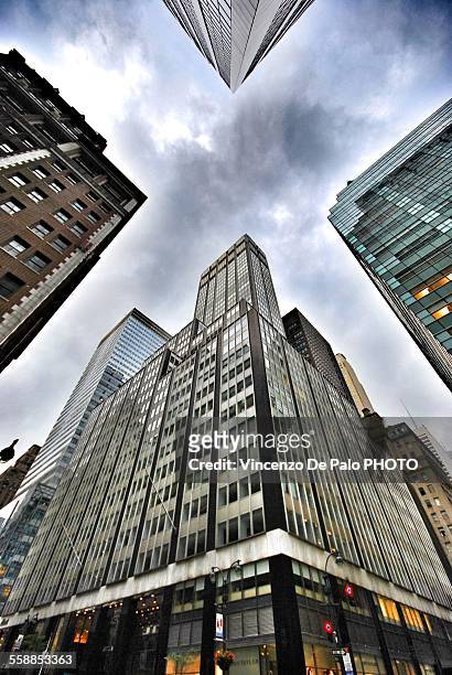 roads intersection in new york city - letter x stock pictures, royalty-free photos & images